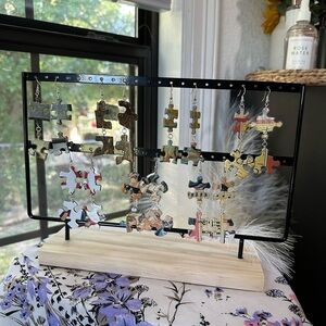 Mystery Puzzle Piece Earrings